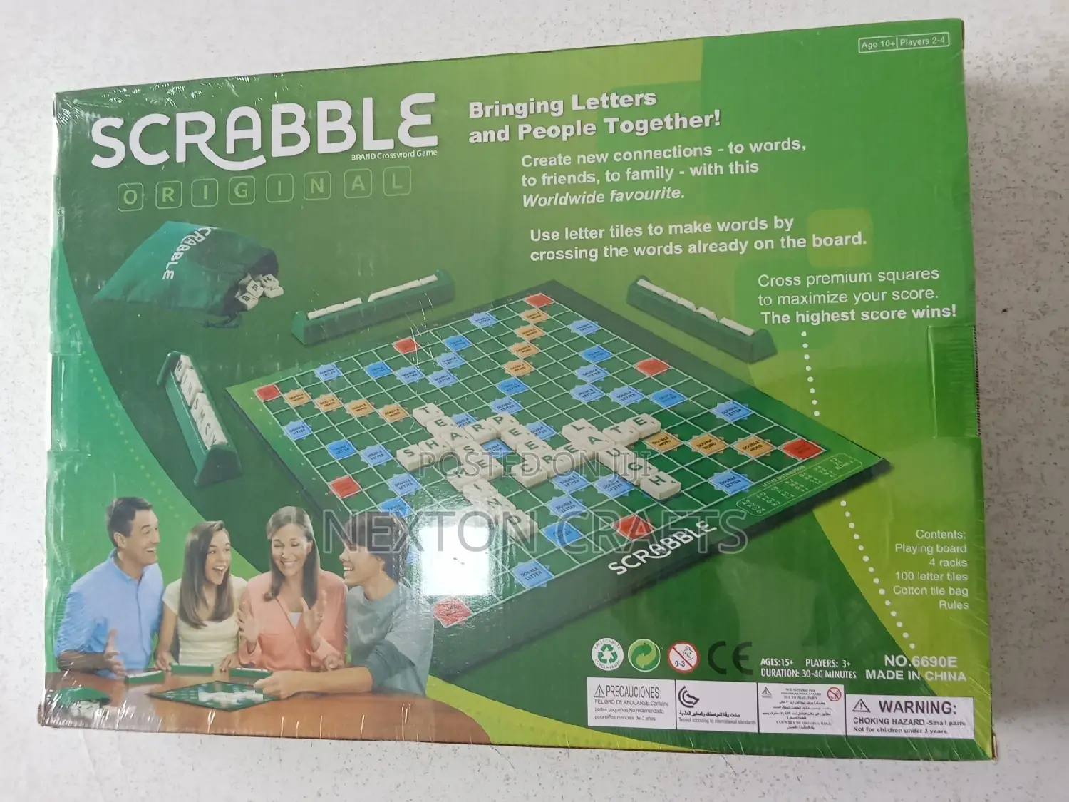 Green Scrabble, Scrabble Game