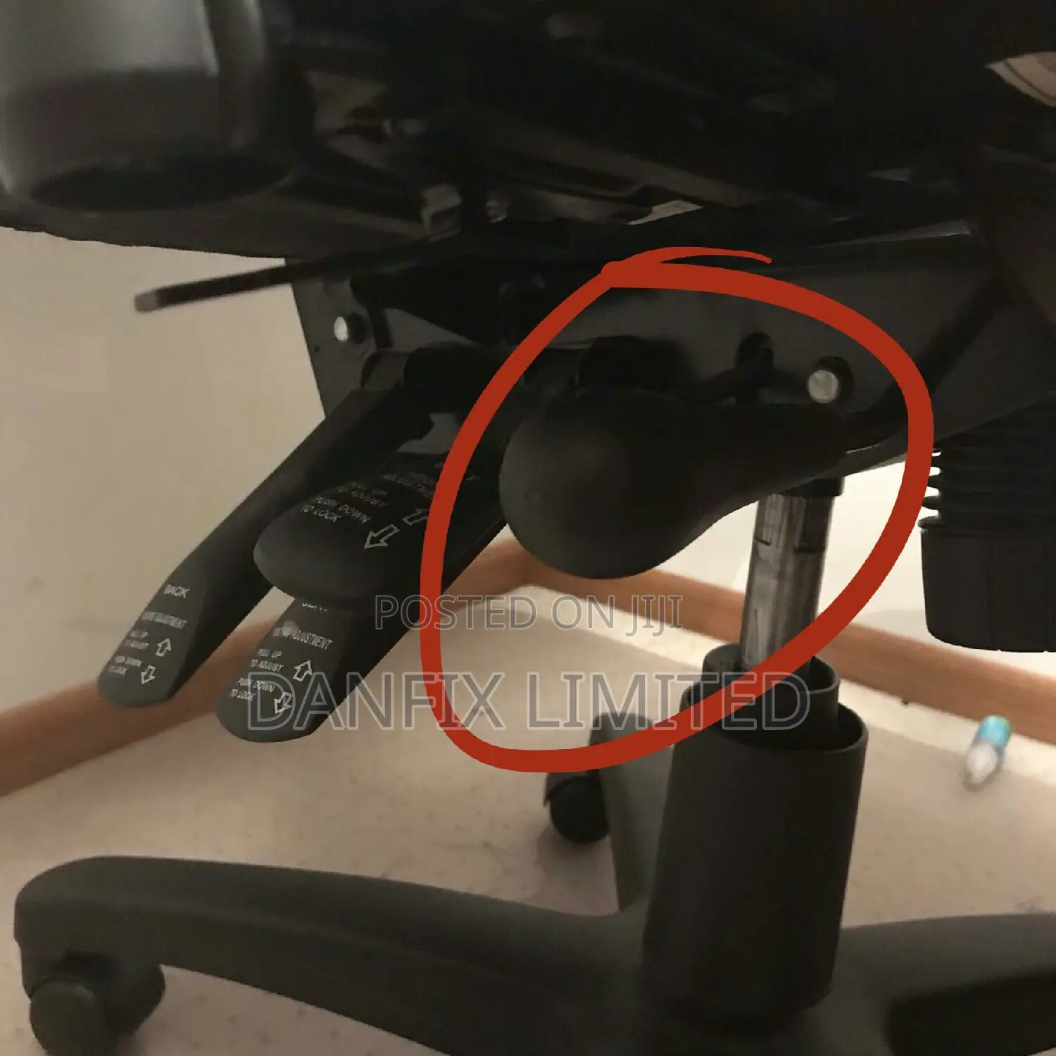 Broken Office Chair Mechanisms