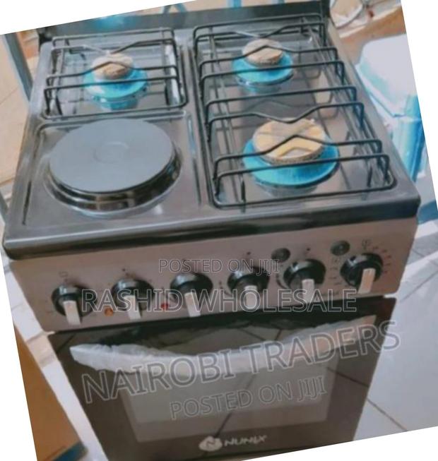 Nunix,50*55 Eletric Cooker 3+1