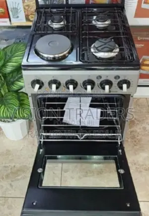Cooker 3+1 Nunix. Standing Cooker. Electric Oven. 50*55