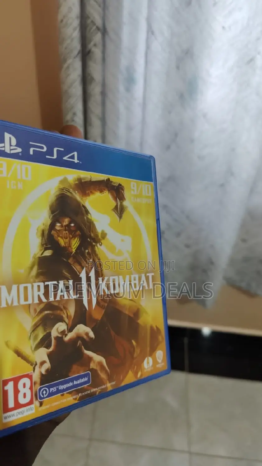 Ps4 Mortal Kombat Discs Available.