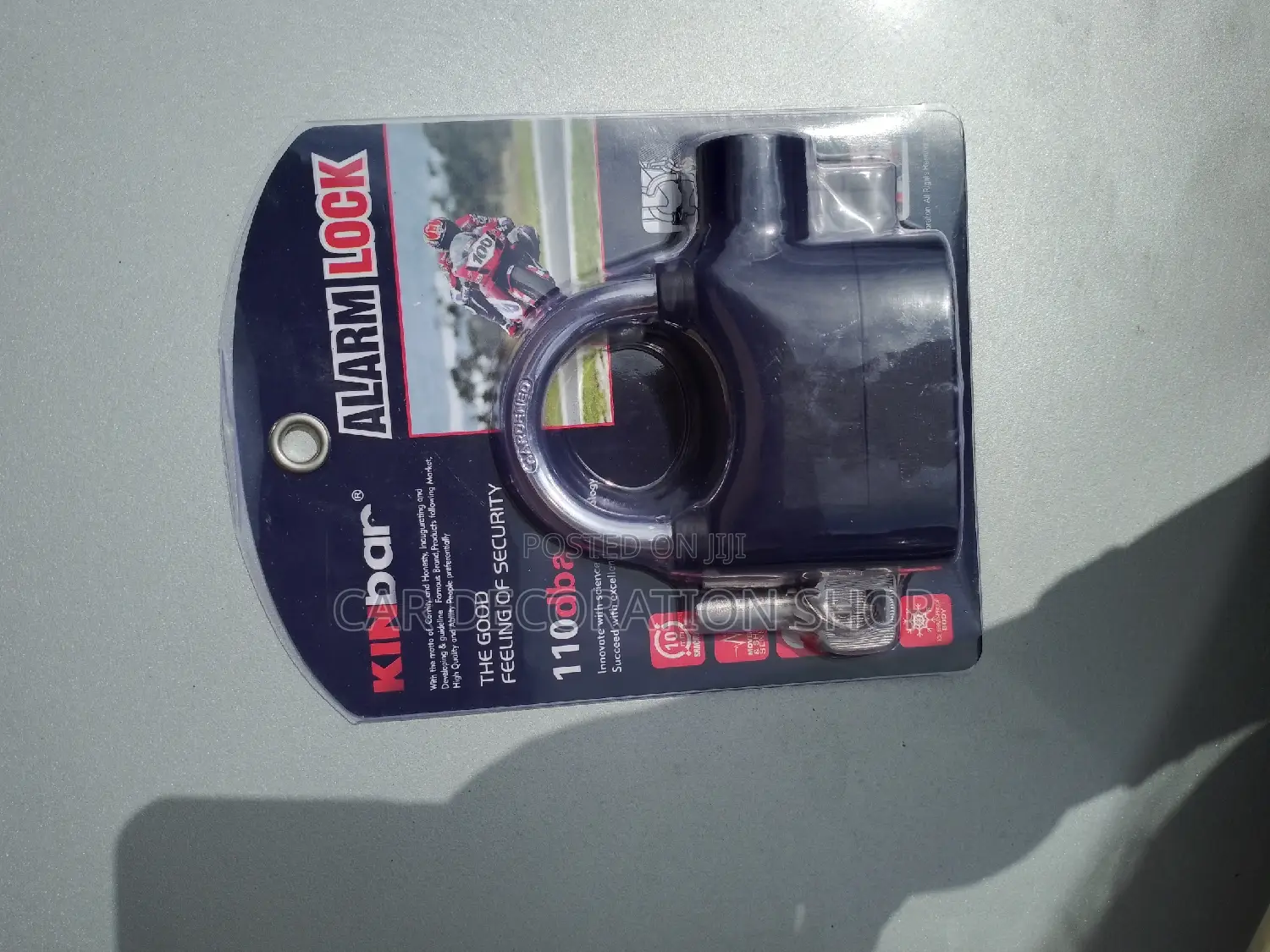 Multipurpose Alarm Padlocks in Black + Extra Batteries