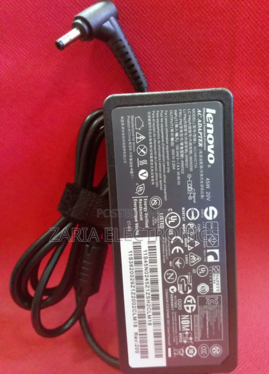 Lenovo Small Pin Laptop Charger