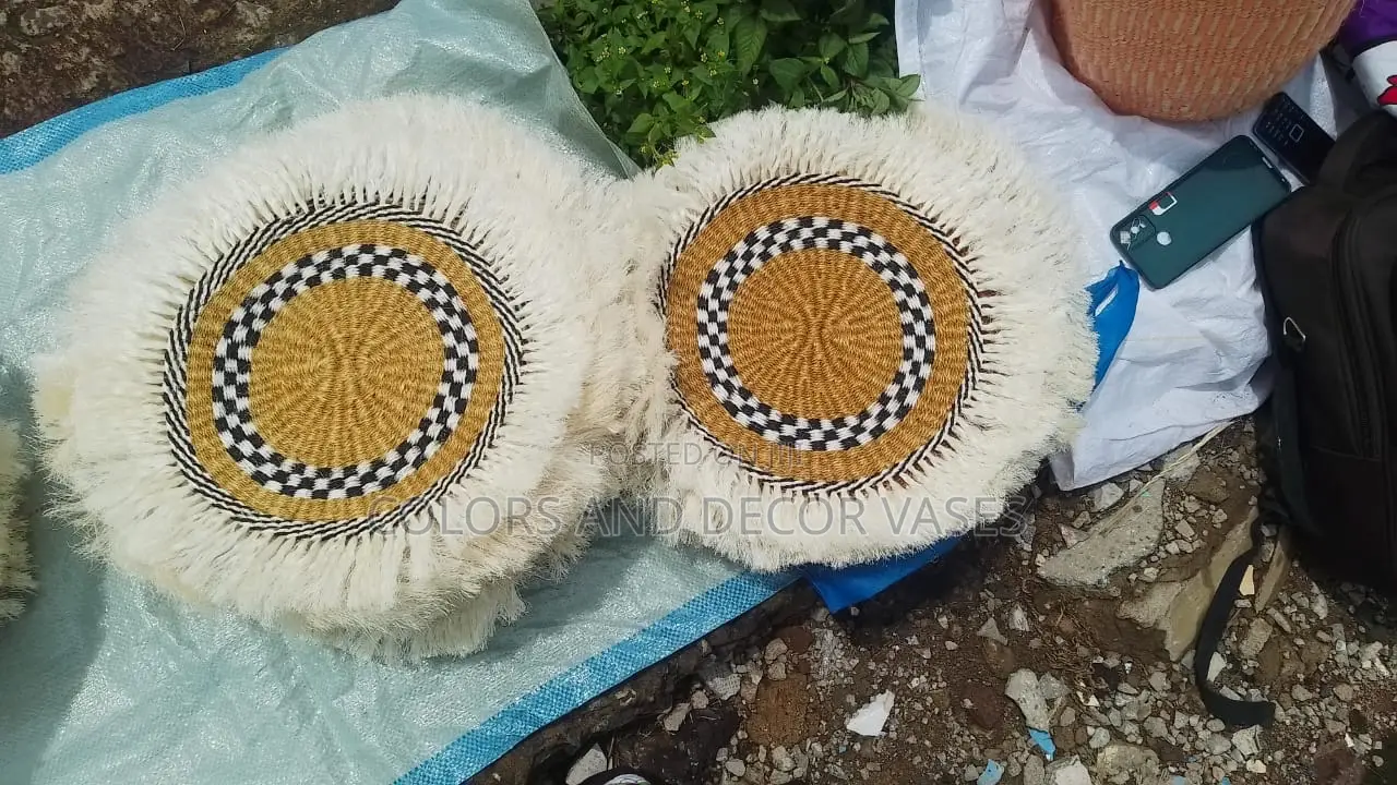 Wall Decor Mats Made of Sisal