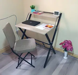 Office Desk and Chairs (Foldable)