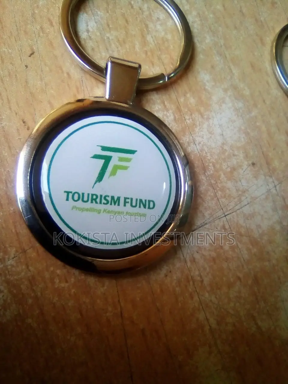 Branded Metallic Keyholders