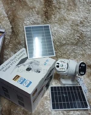 4G 6MP Ubox Dual Lens Dual Screen Solar PTZ Camera - thumbnail 2