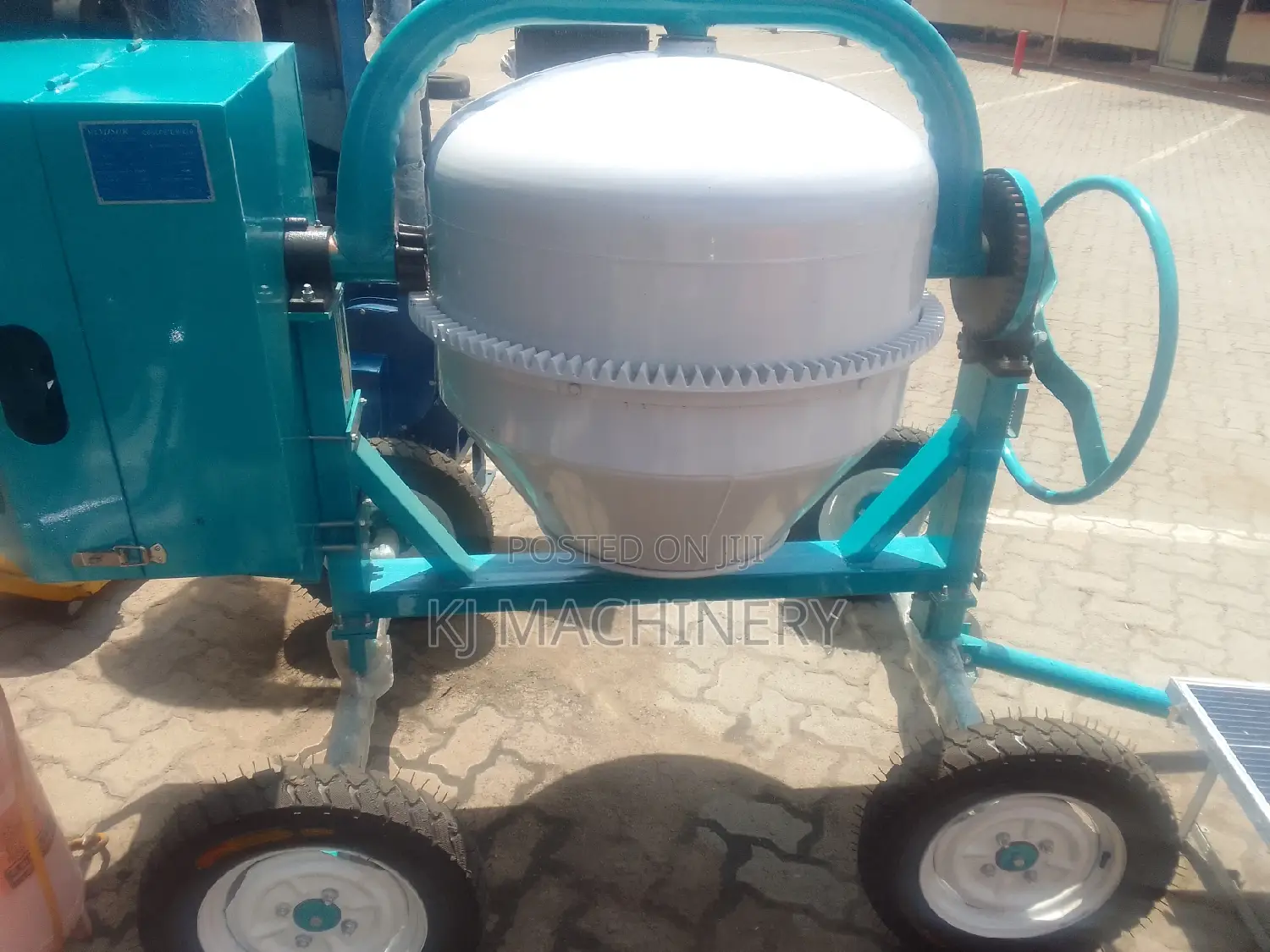 Concrete Mixer 400l Diesel Aircooled Engine.