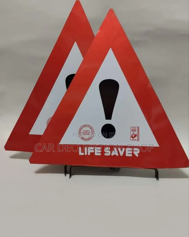 2pcs Metallic Emergency Road Car Users Life Savers
