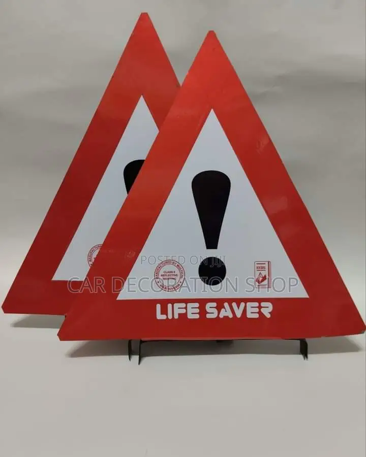 2pcs Metallic Emergency Road Car Users Life Savers