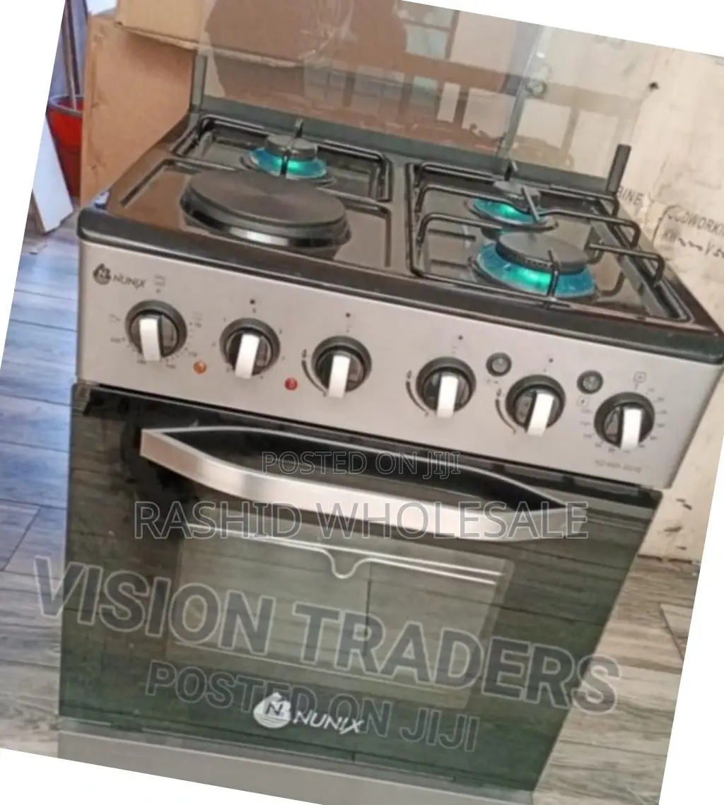 Nunix 60*60 Cooker. 3+1 Cooker. Size 60*60