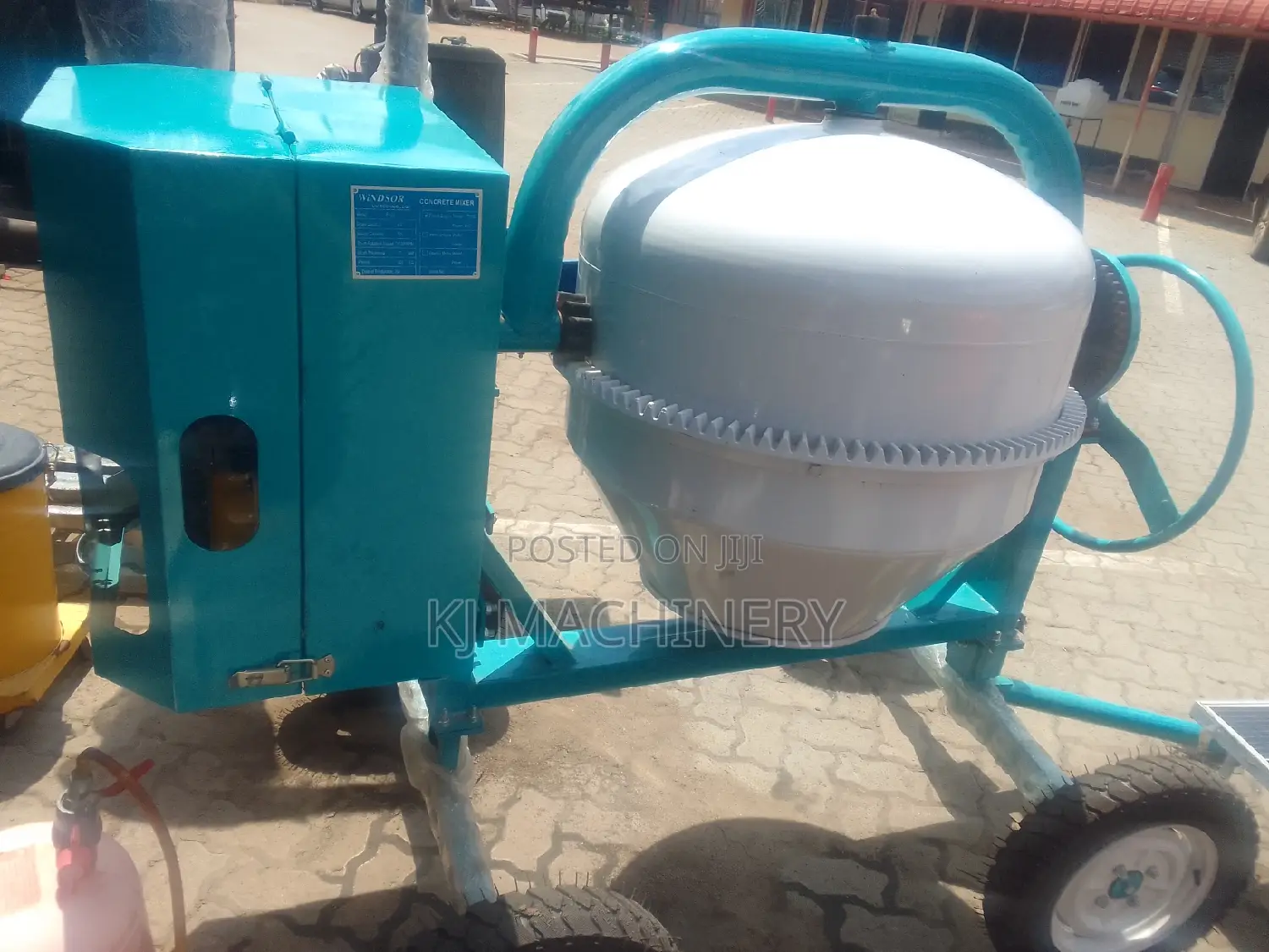 Cement Mixer Diesel Powered 400l Capacity.