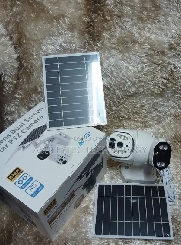 Human Tracking Dual Lens 4G Solar Powered Ubox PTZ Cameras