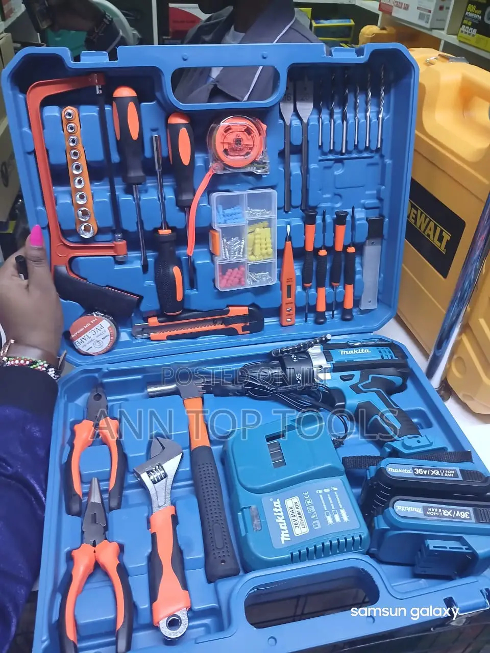 36 Volts Makita Cordless Drill Set