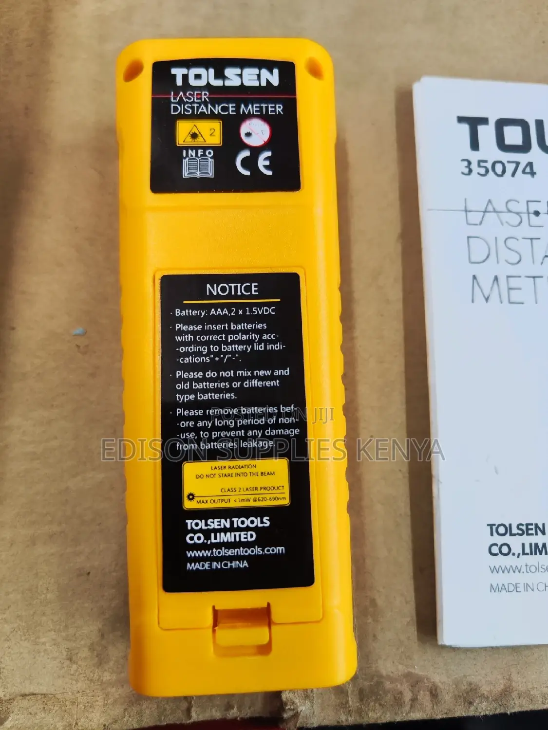 Laser Distance Meter 60M Tolsen Laser Distance Detector 60
