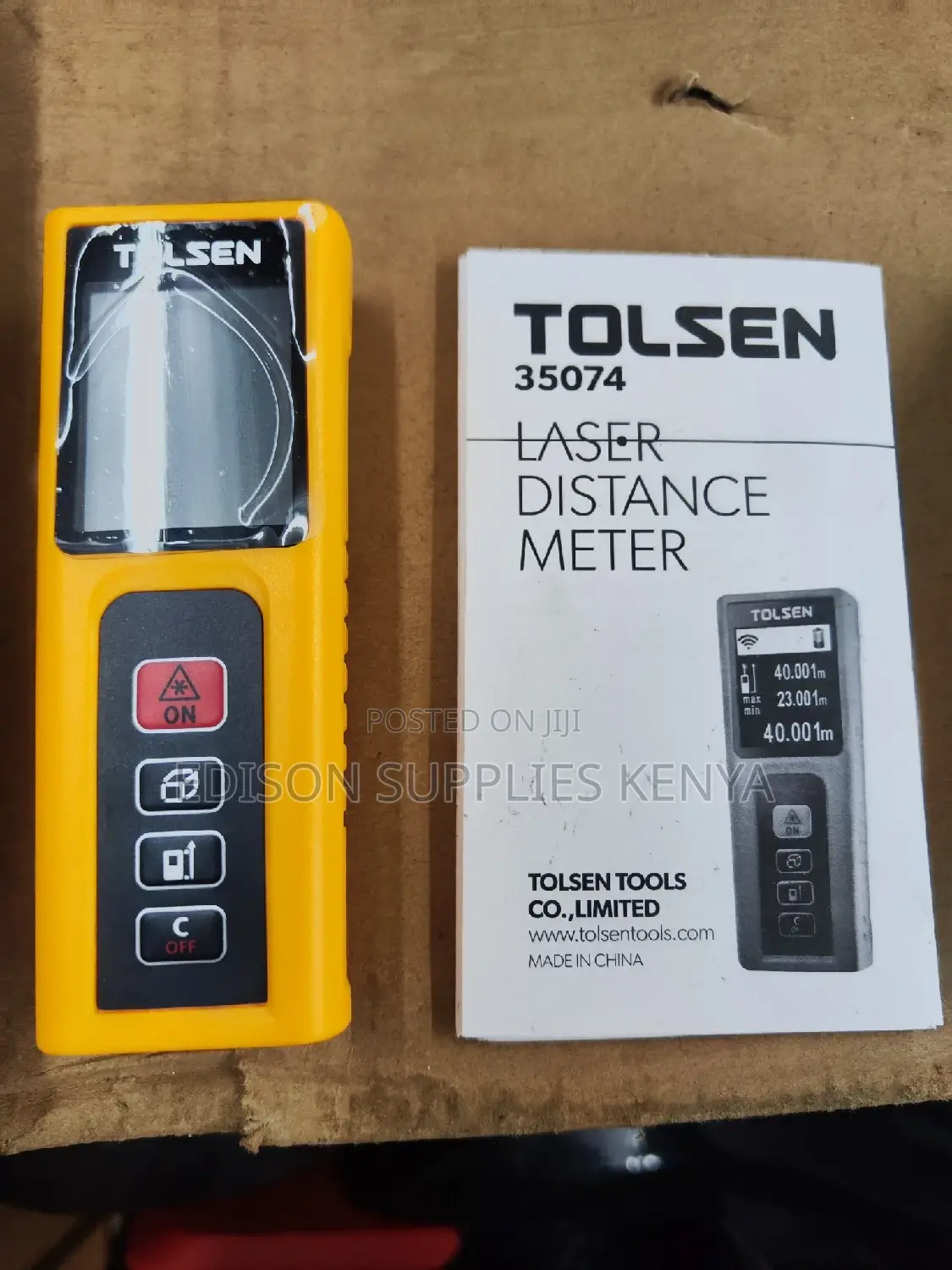 Laser Distance Meter 60M Tolsen Laser Distance Detector 60