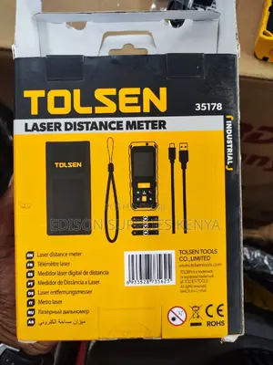 Tolsen Laser Distance Meter 80 Metres Laser Distance Premium