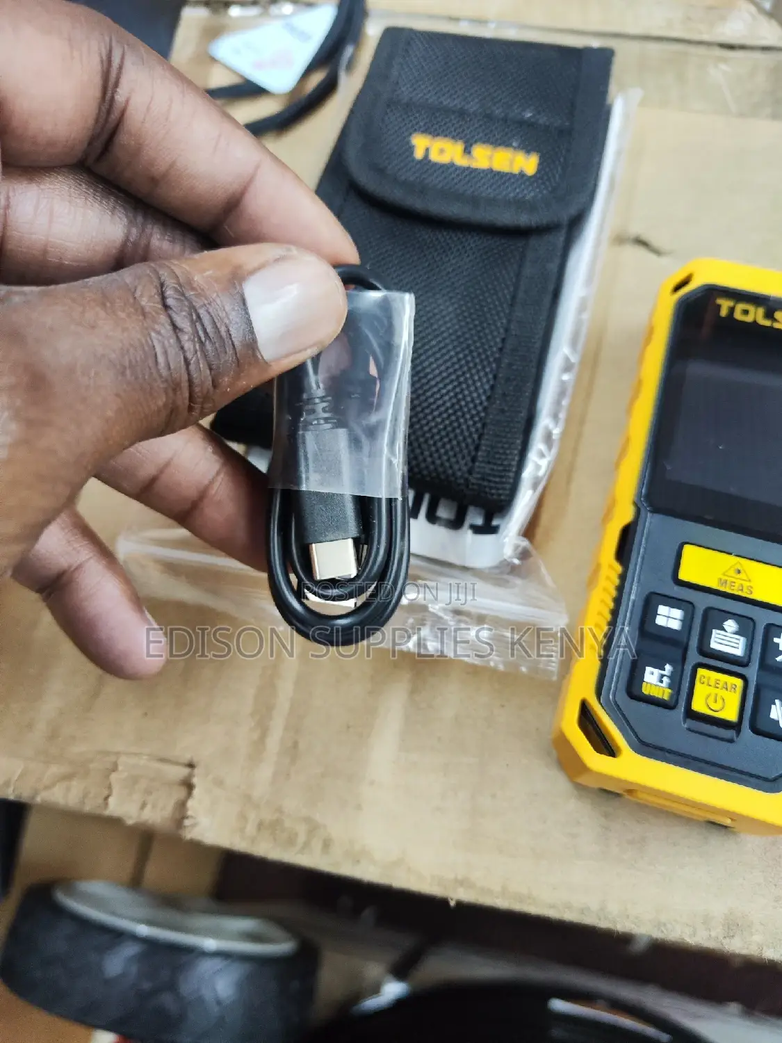 Tolsen Laser Distance Meter 80 Metres Laser Distance Premium