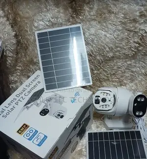 4G Outdoor UBOX Wireless 6MP Dual Lens Alarm PTZ Solar CCTV