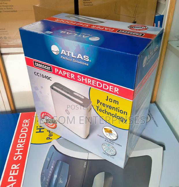 Atlas Cc1040 Cross Cut Shredder '! Cc1040 Shredder '! Cc1040