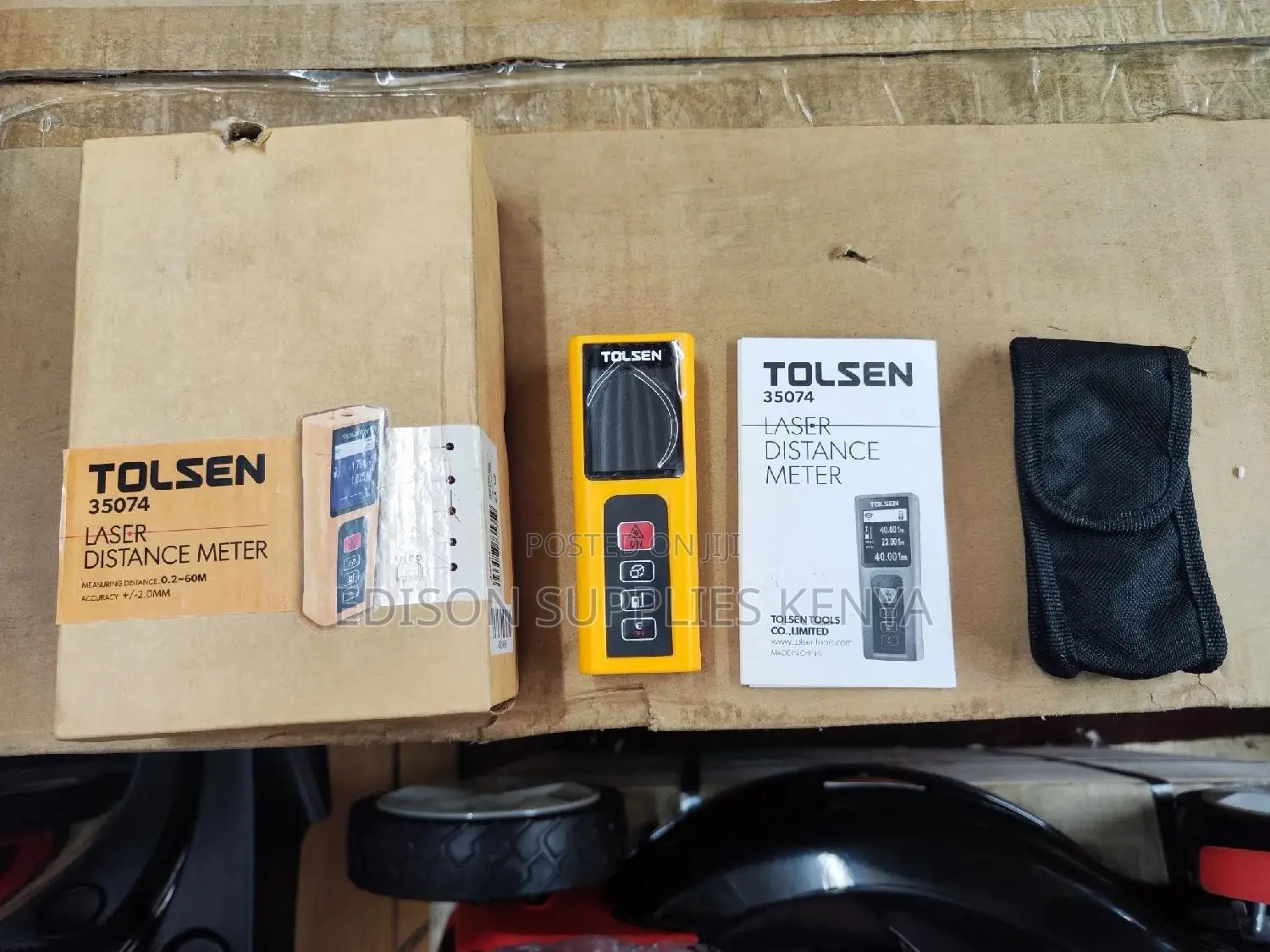 Laser Distance Meter 60M Tolsen Laser Distance Detector 60