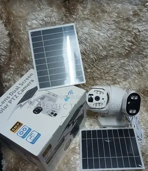 6MP 10X Zoom Dual Lens UBOX Solar PTZ Camera With Solar