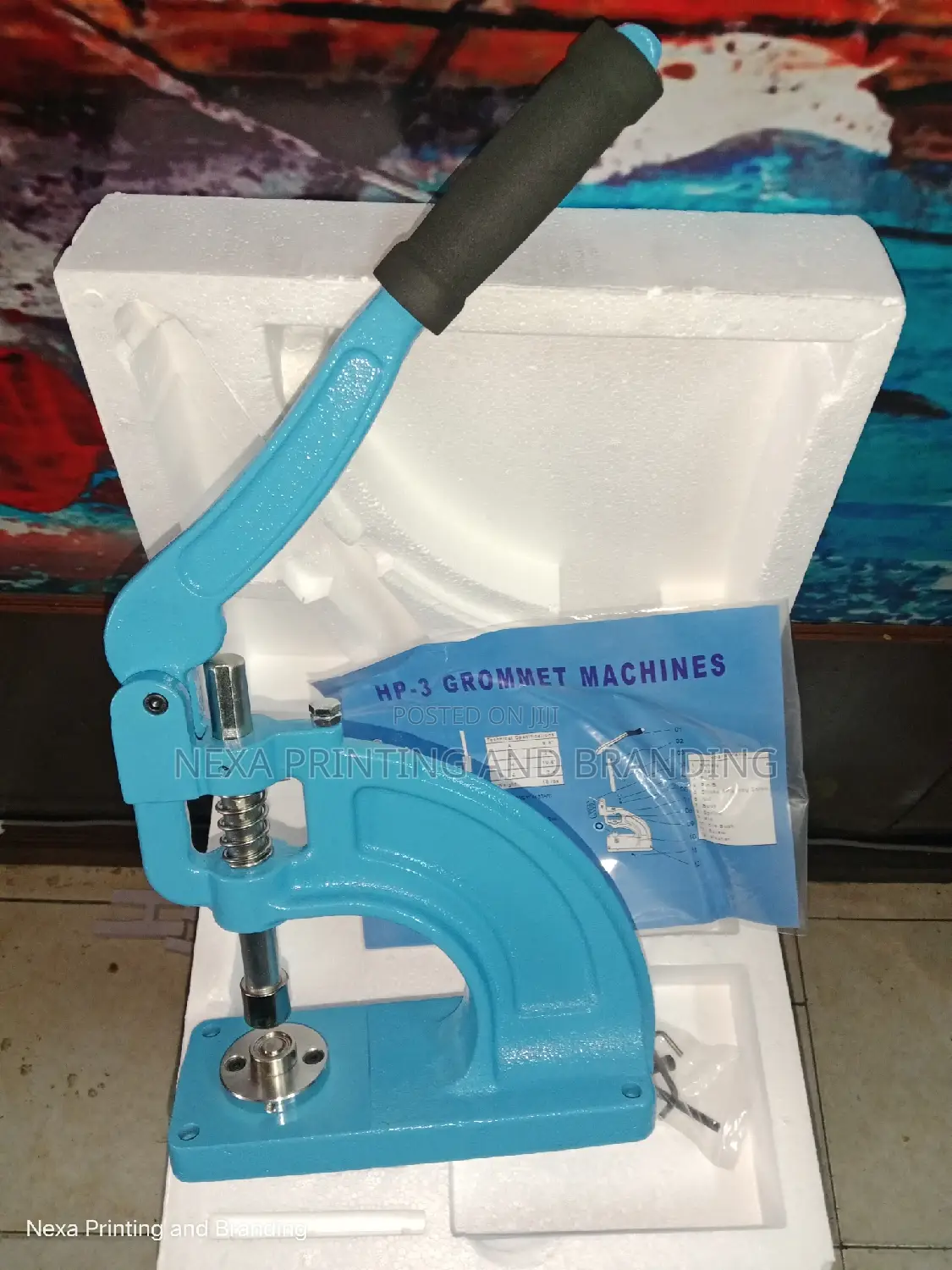 Heavy Duty Banner Eyelet Machine