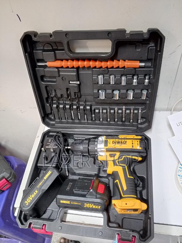 36v Cordless Drill, Dewalt - thumbnail 2