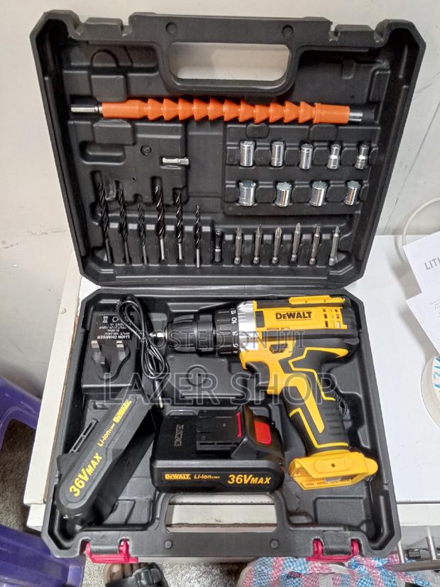 36v Cordless Drill, Dewalt - thumbnail 3