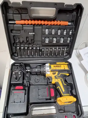 2 Batteries Rechargeable Cordless Drill