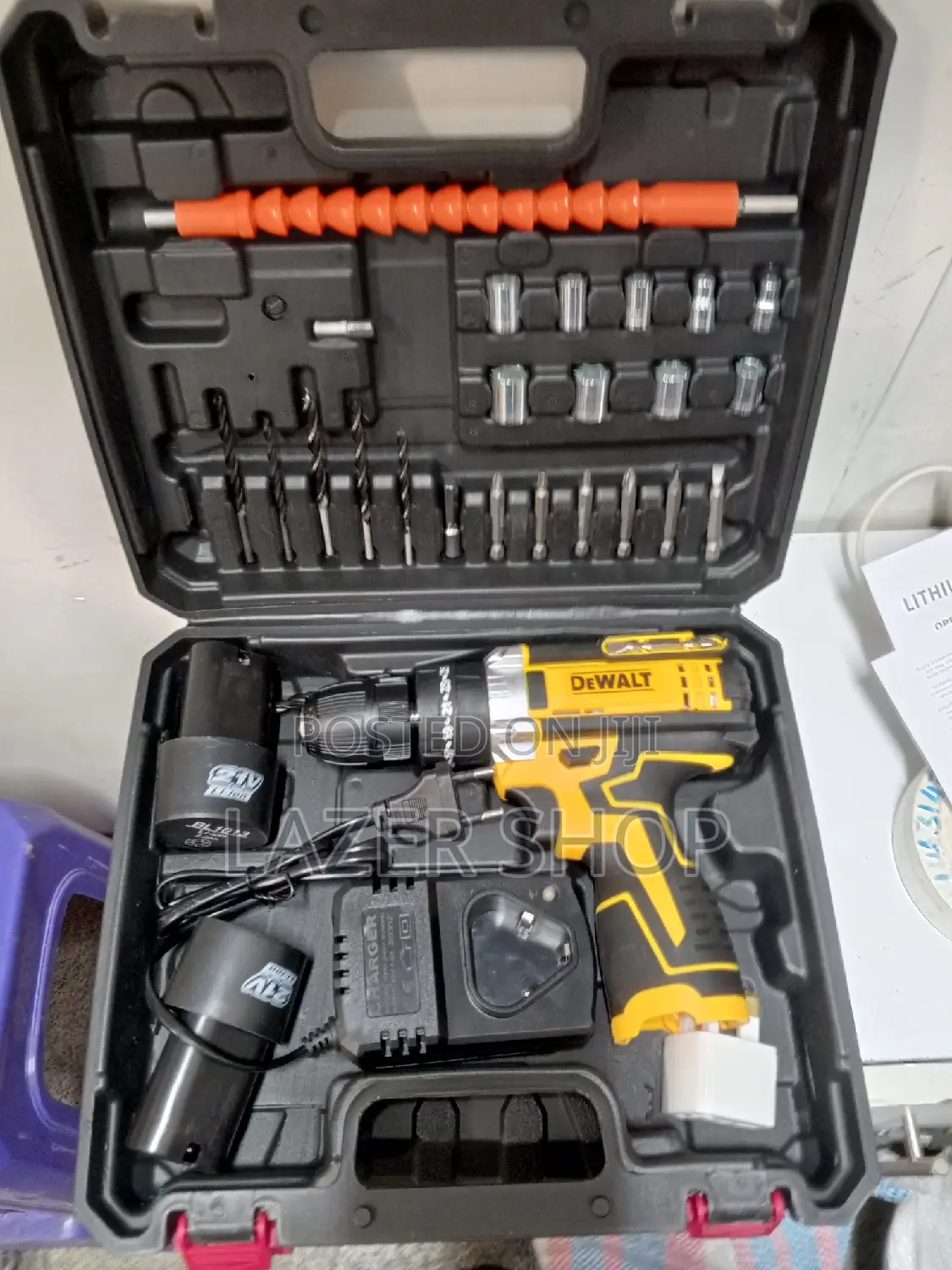 Professional Cordless Drill Toolset