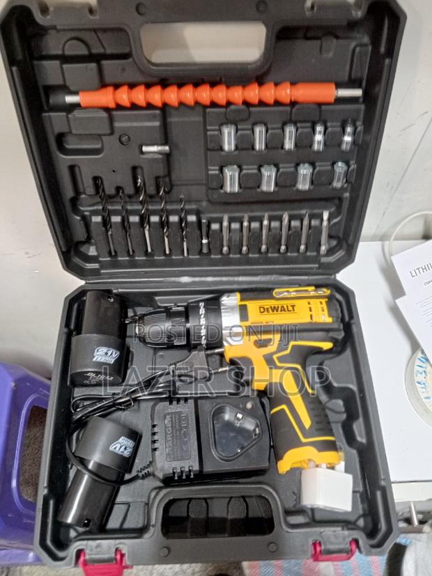 Professional Cordless Drill Toolset - main view