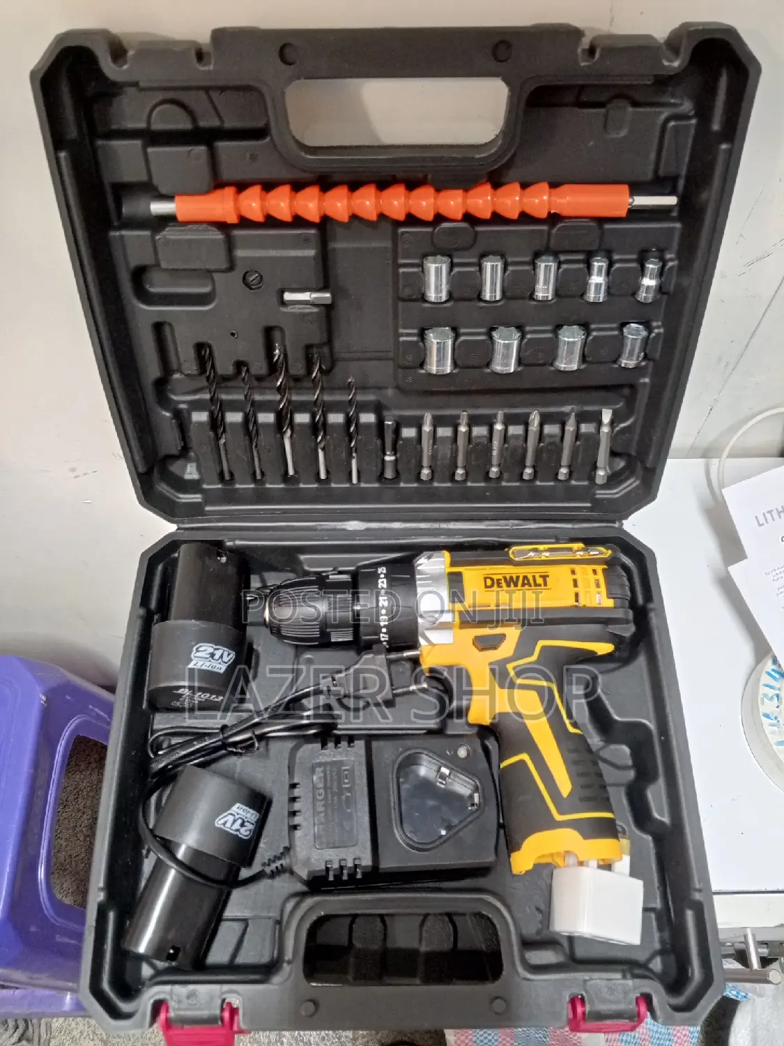 Professional Cordless Drill Toolset