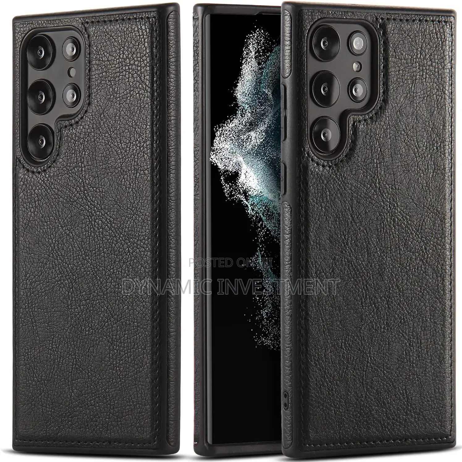 Samsung Galaxy S24 Ultra Shockproof Slim Leather Case/Cover
