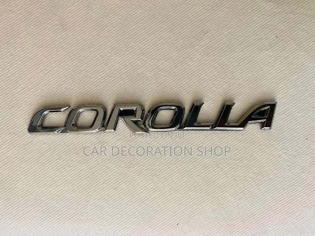 COROLLA Replacement Badges for Toyota Cars