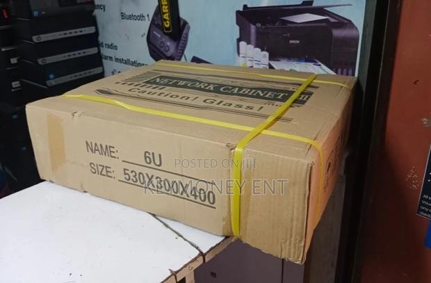 5530*300*400 6U Black Network Cabinet - main view