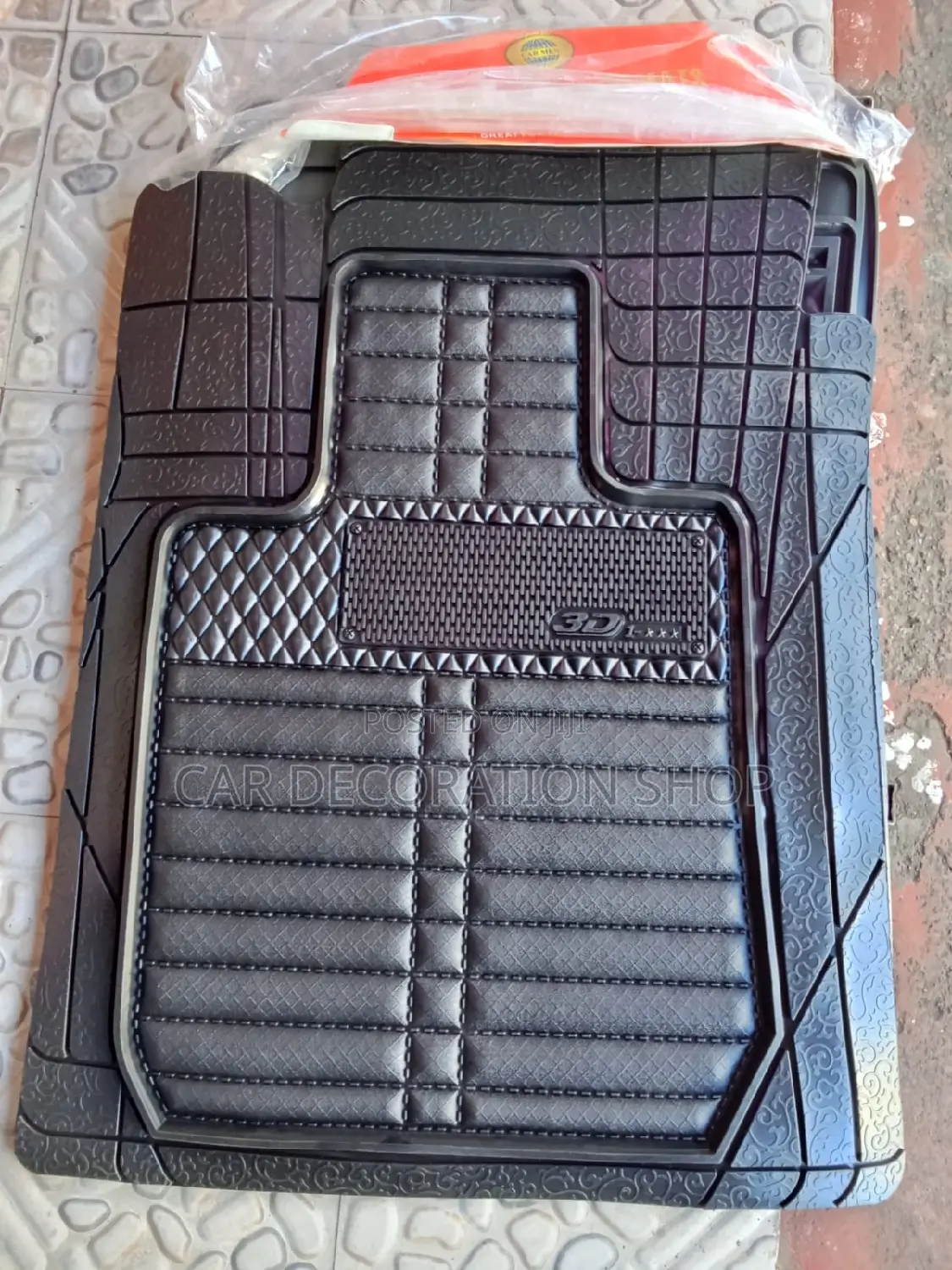 3d 4*4 Cars Wide 5pc Floor Mats