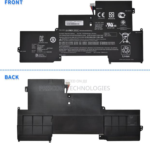 HP BR04XL For Elitebook 1020 G1, 1030 G1 Battery - thumbnail 3