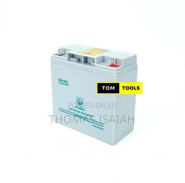 Solarmax 12V 6FM 18AH 20HR Maintenance Free Deep Cycle Solar