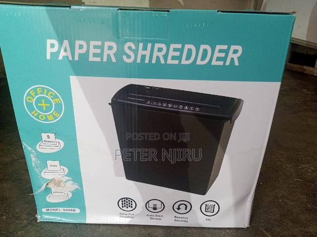 Paper Paper Shredder Available - main view