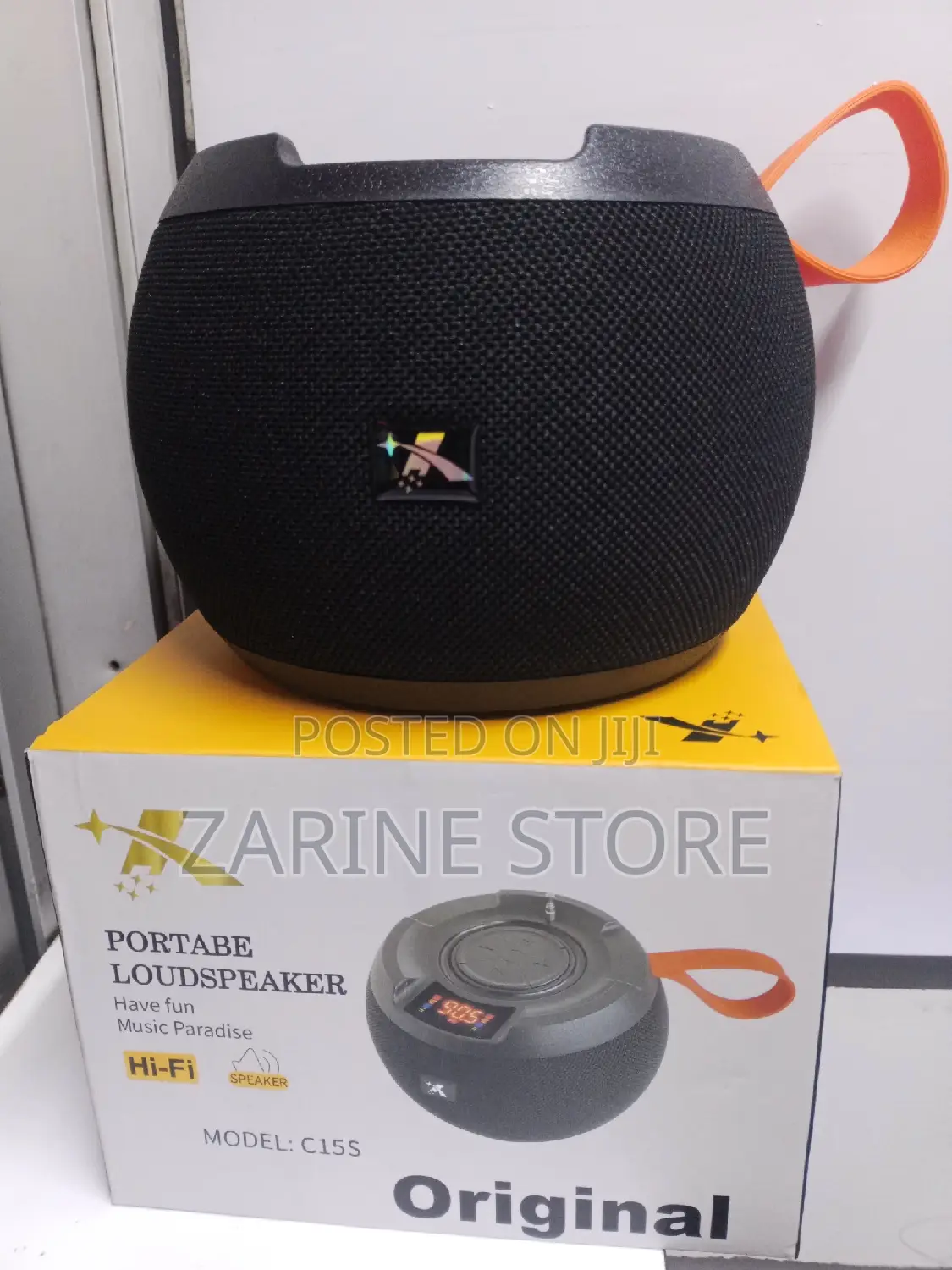 Portable Loudspeaker Hi-Fi, Bluetooth Connectivity, USB Port
