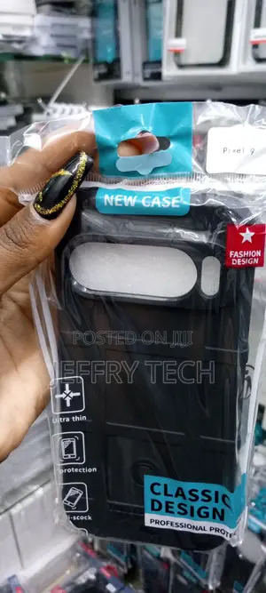 Werth-Google Pixel 9 Pro Full Shockproof TPU Phone Case Blac