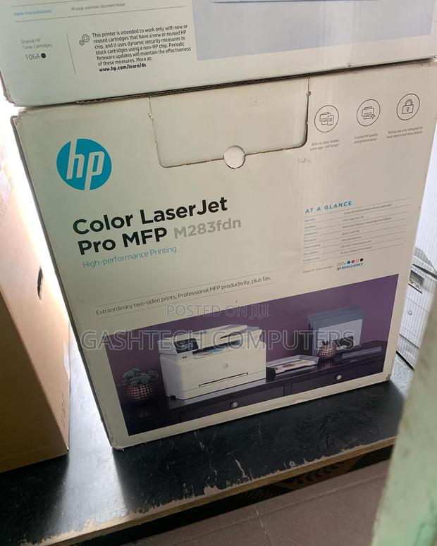 HP Color Laserjet MFP M283FDN Printer ~°