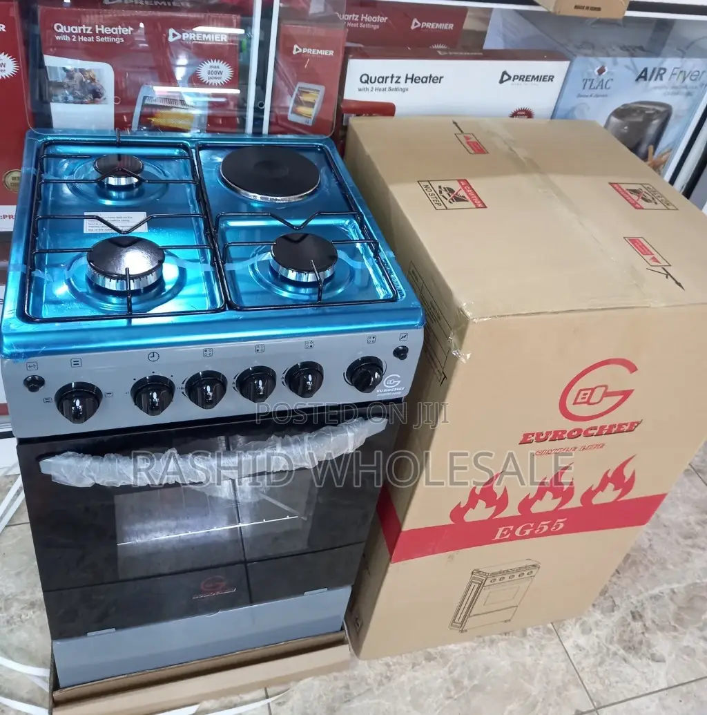 Eurochef,3+1 Cooker Electric Oven
