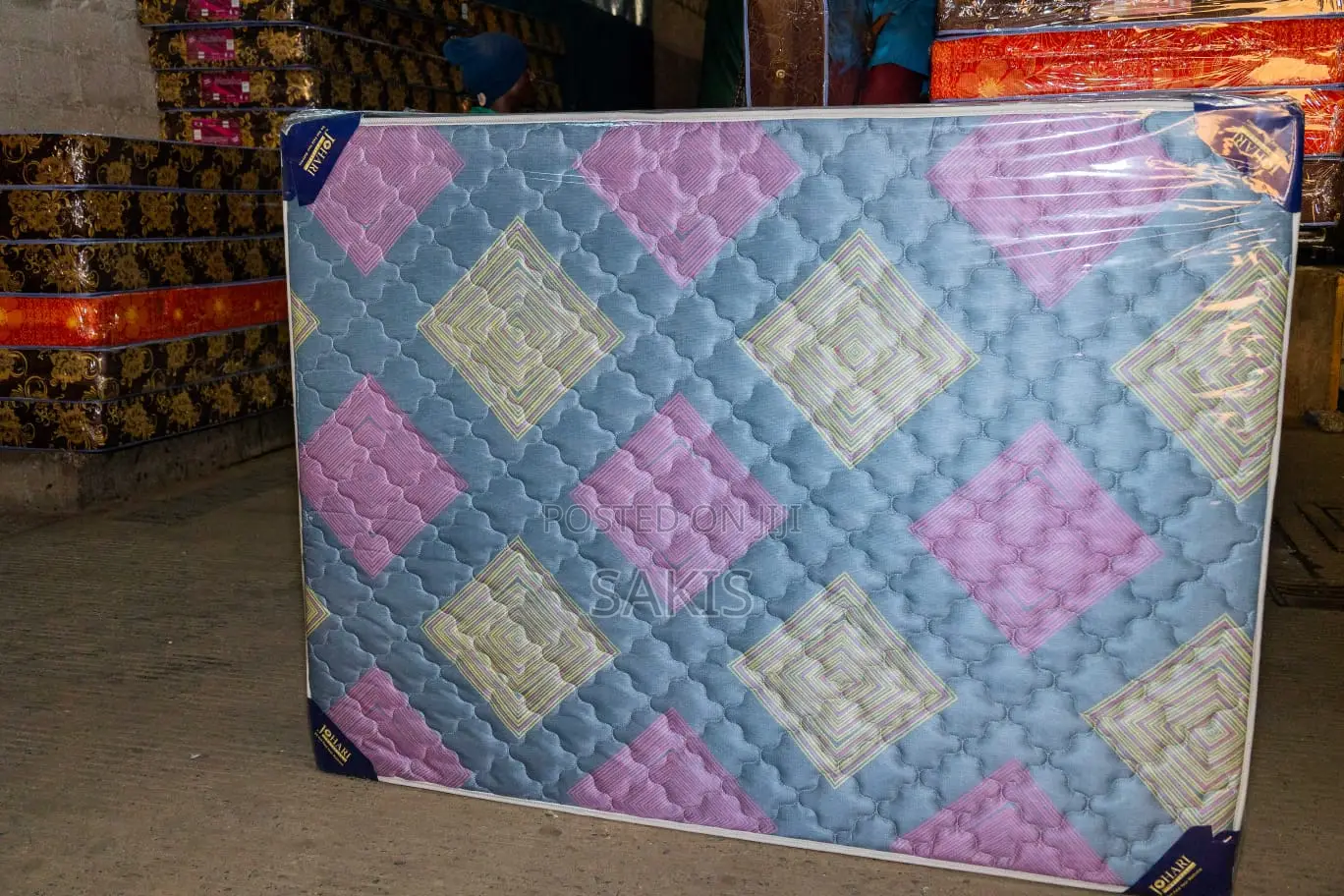 4ft X 6ft, 8inch High Density Quilted Mattresses!