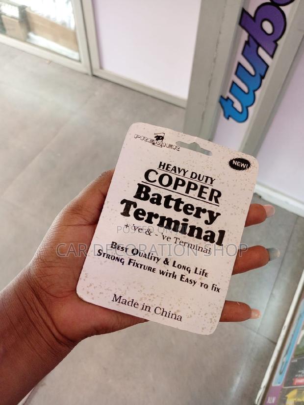 Brand New Heavy Duty Copper Battery Terminals - thumbnail 2