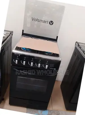 Colour Black Volsmart Full Gas. 4 Burner