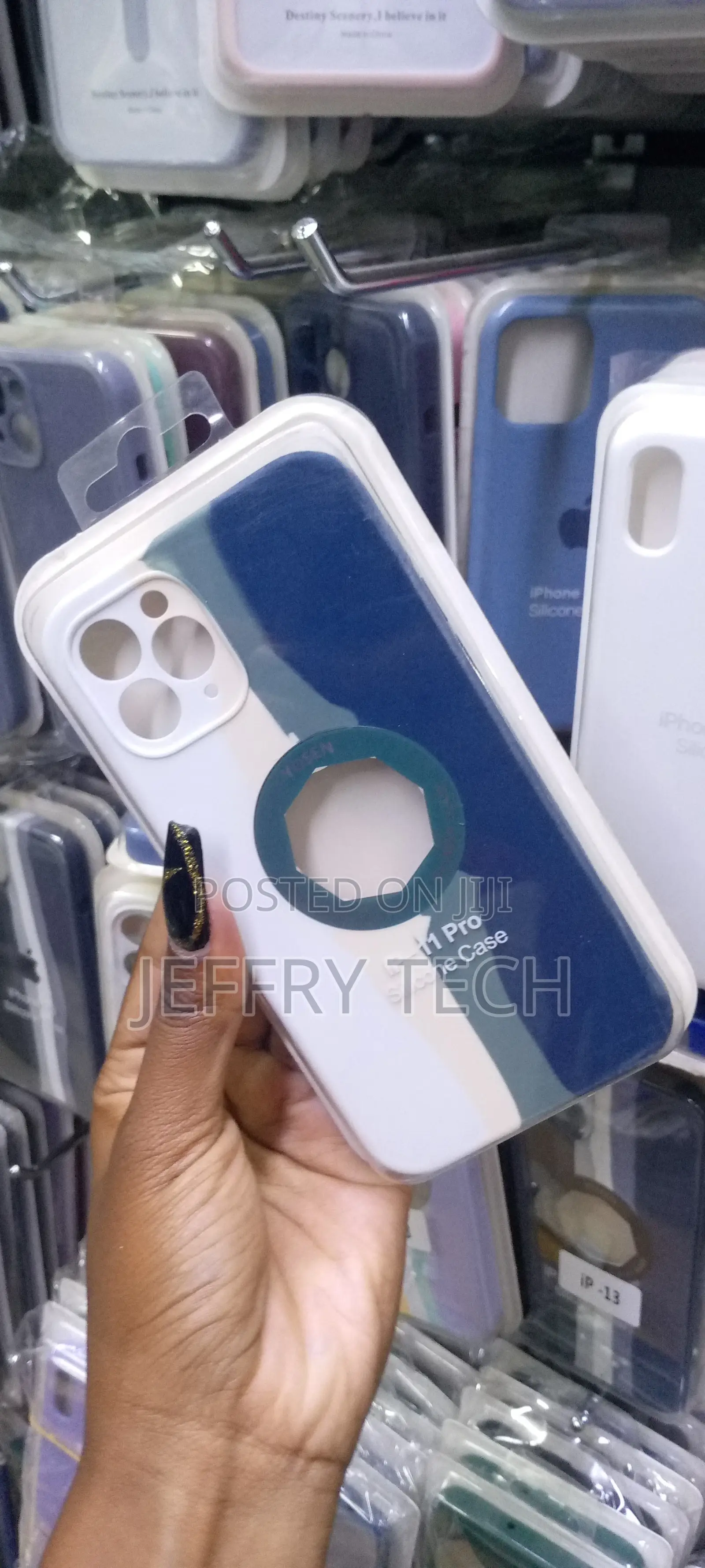 Luxury Colorful Silicone Phone Cover for iPhone 11 Pro