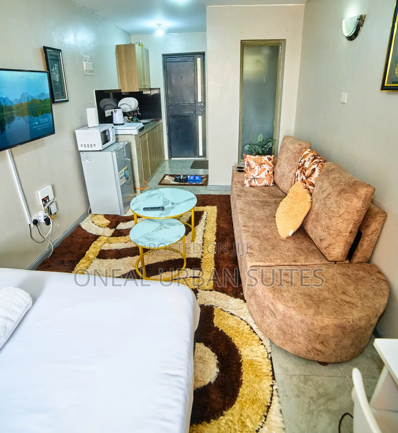 Furnished Studio Apartment in Fedha for rent