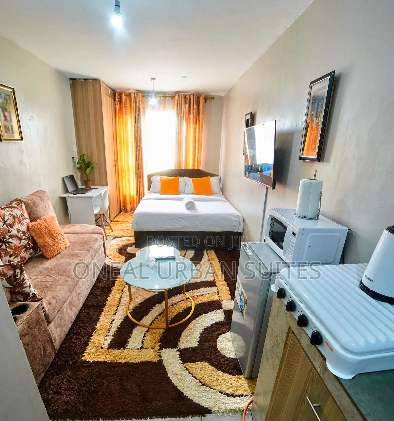 Furnished Studio Apartment in Fedha for rent